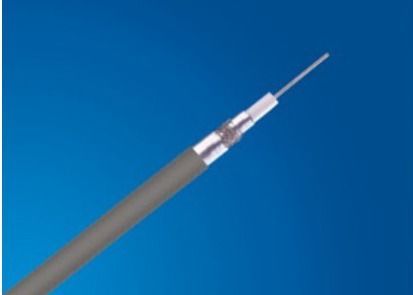 50 Ohm Flexible Radio Frequency Coaxial Cable 1 Inch In RF Transmission System