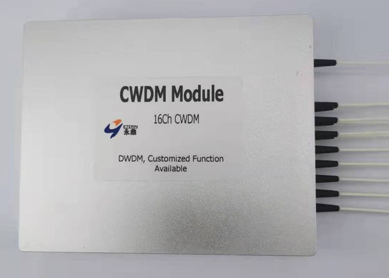 Flat Wide Passband WDM Module 16 Channel Analog Multiplexer