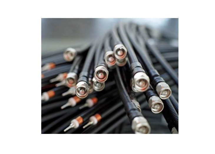 Low Intermodulation RF Cable Assemblies Mobile Communication Feeder Jumper