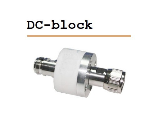 Low Intermodulation 50 Ohm DC Block 200W Low Frequency