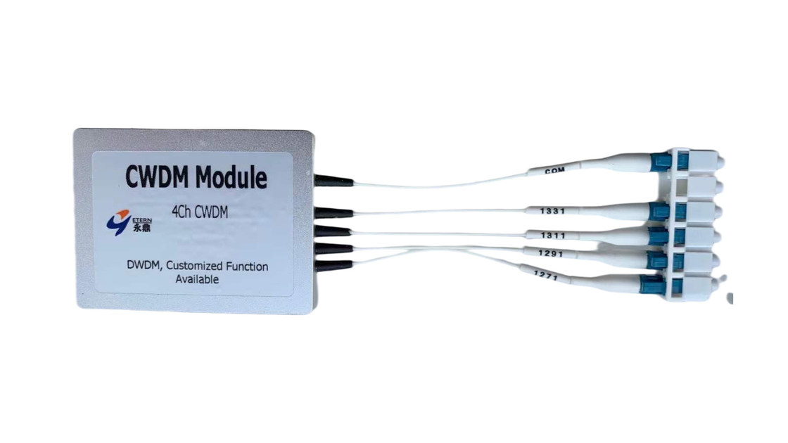 WDM Transmission Demux Module 4CH 4 Channel Demultiplexer